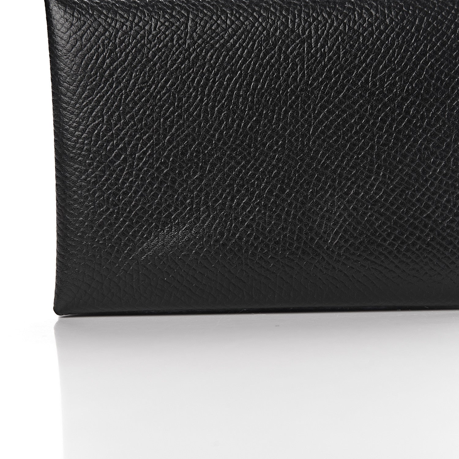 Hermes Epsom Calvi Card Case Black 8 of 9
