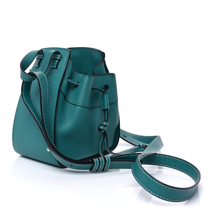 Loewe Calfskin Mini Hammock Shoulder Bag  Green 7 of 9