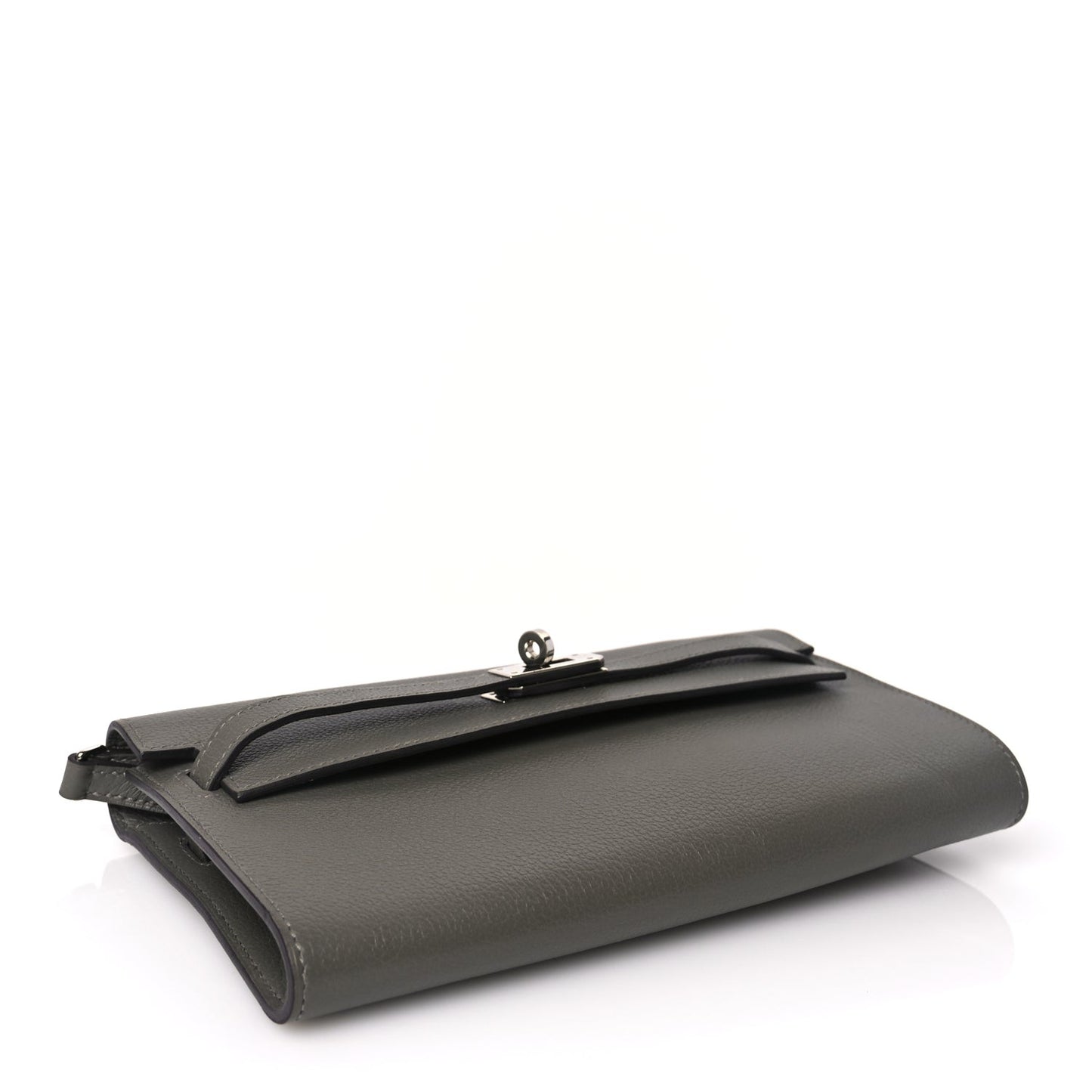 Evercolor Kelly Wallet To Go Gris Meyer