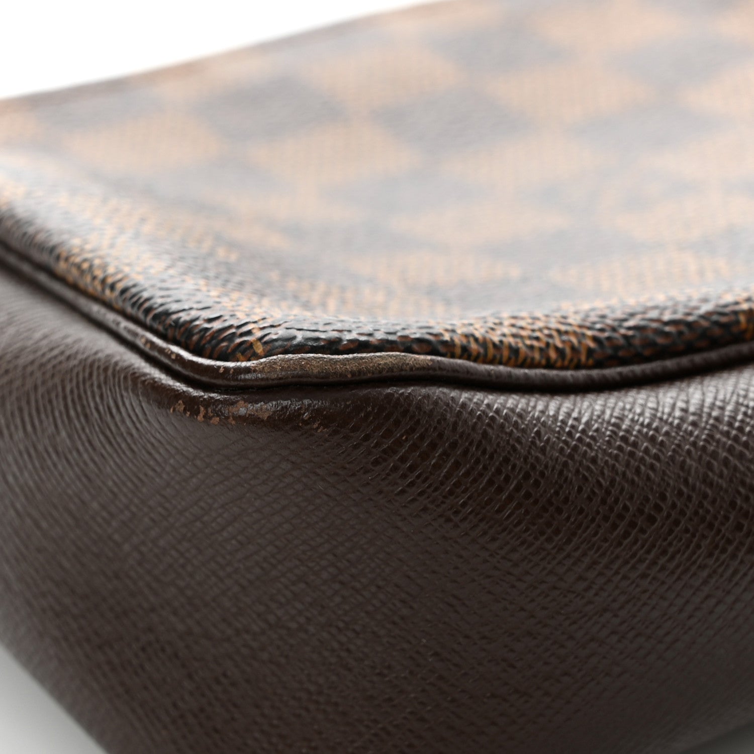 Louis Vuitton Damier Ebene Trousse Make Up Bag Pochette 11 of 18