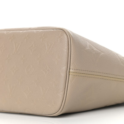 Louis Vuitton Empreinte Monogram Giant Neverfull MM Tourterelle 8 of 8