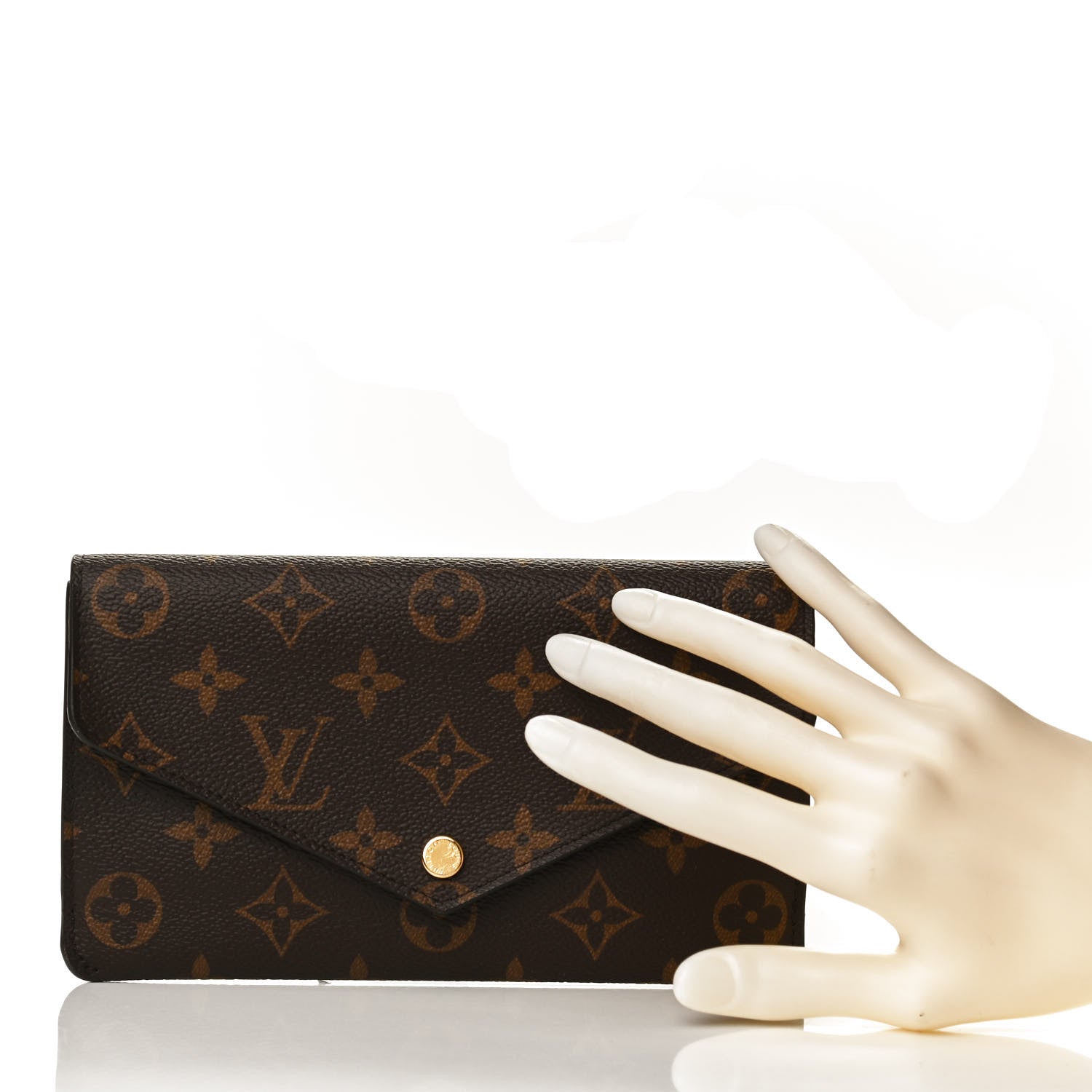 Louis Vuitton Monogram Jeanne Wallet Rose Ballerine 2 of 12