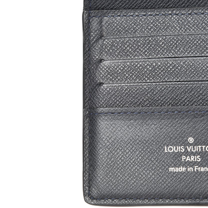 Louis Vuitton Taiga Compact Bi-Fold Wallet Boreal 9 of 10
