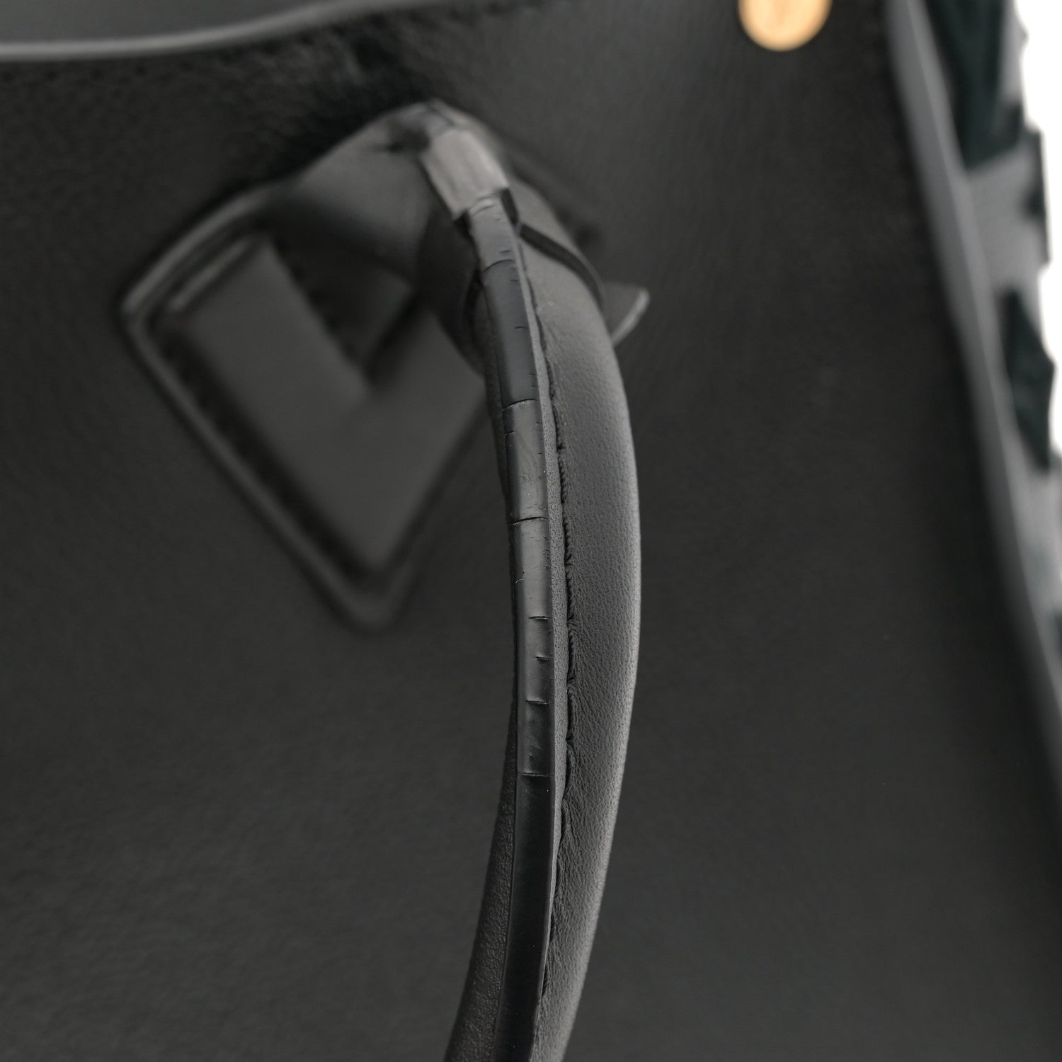 Louis Vuitton Calfskin Monogram Tufting On My Side Black 11 of 11