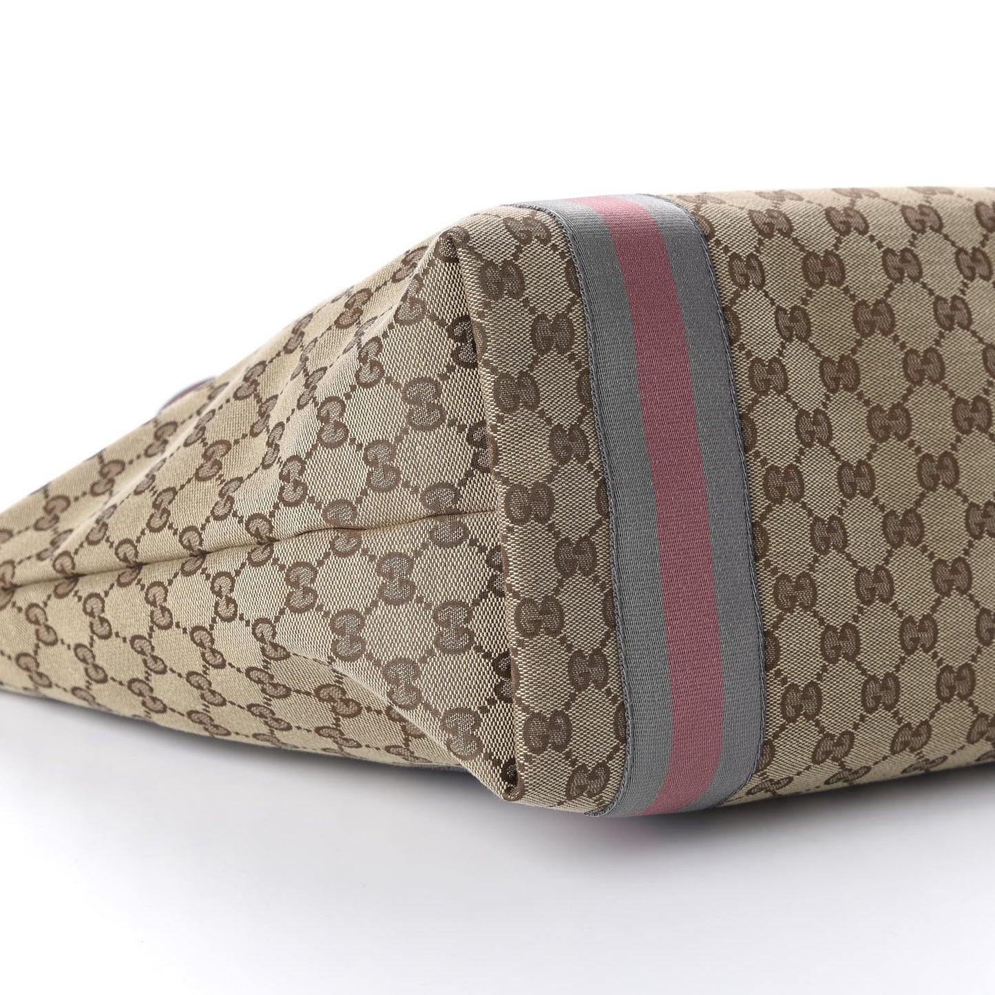 Monogram Patent Web Large Jolie Tote Pink