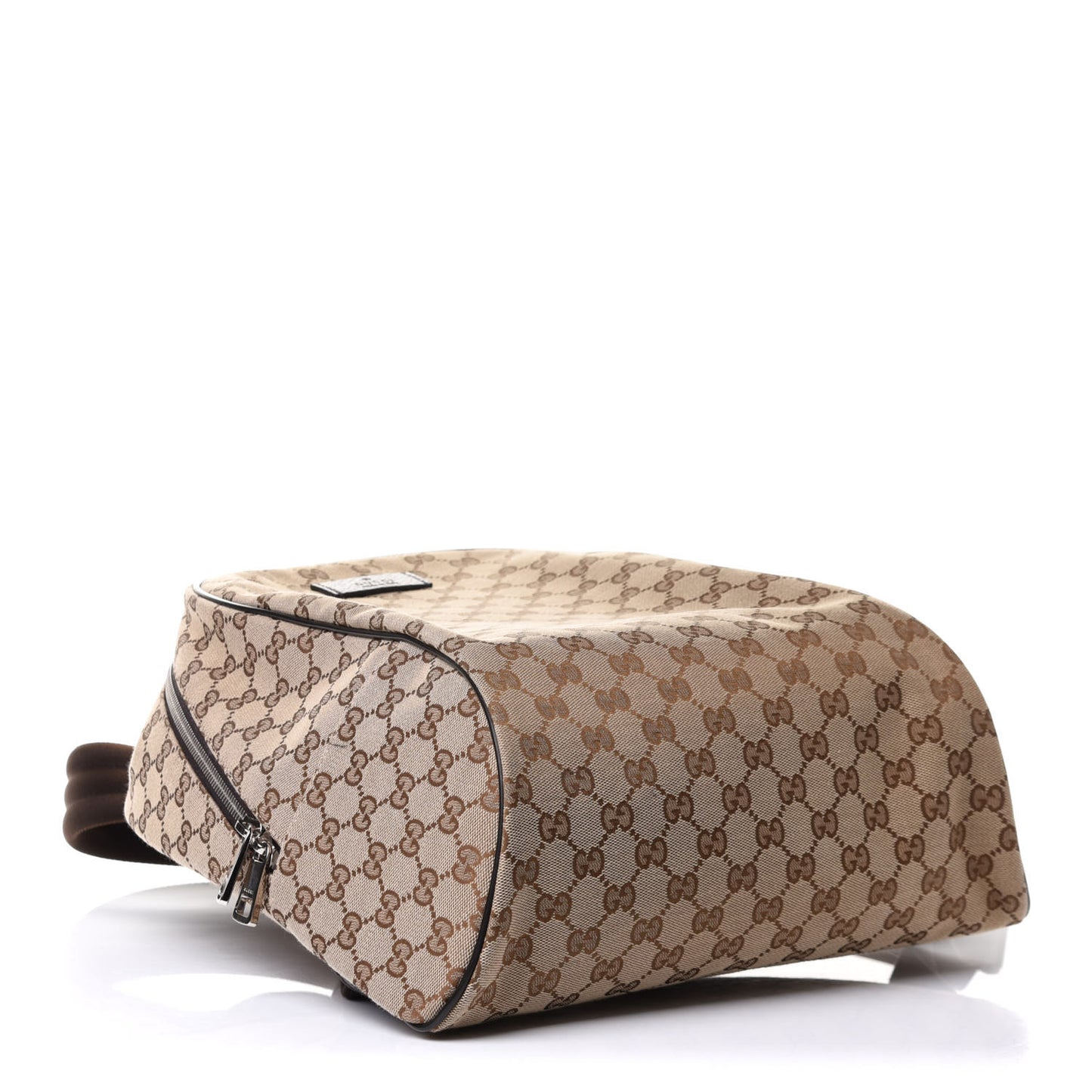 GG Monogram Travel Backpack Dark Brown