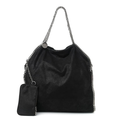 Stella McCartney Shaggy Deer Big Falabella Tote Black 1 of 11