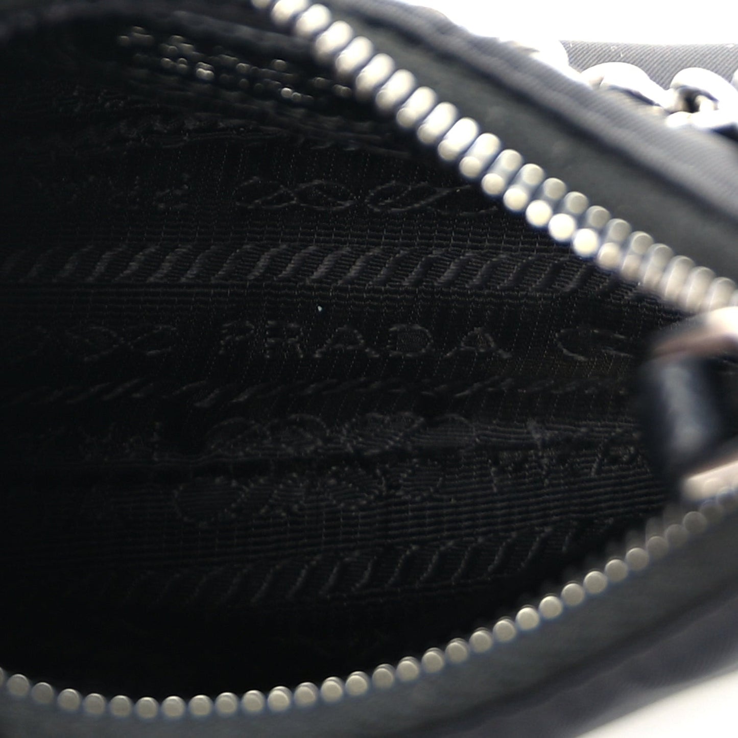 Tessuto Nylon Mini Re-Edition 2000 Shoulder Bag Black