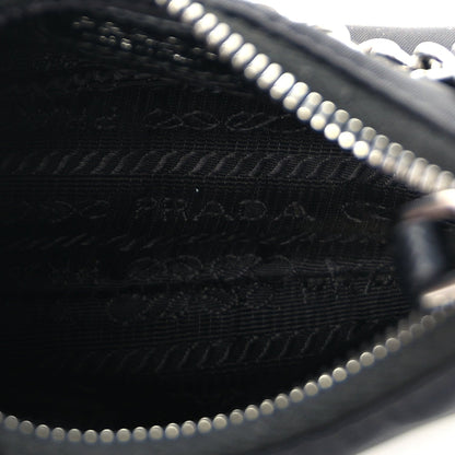 Prada Tessuto Nylon Mini Re-Edition 2000 Shoulder Bag Black 4 of 8
