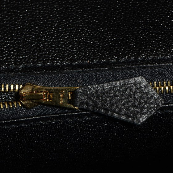 Togo Birkin 35 Black