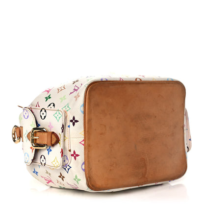 Louis Vuitton Monogram Multicolor Petit Noe White 3 of 13