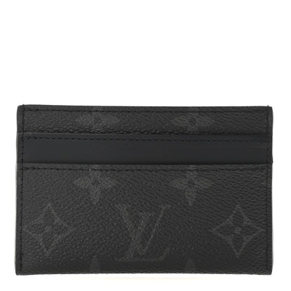 Louis Vuitton Monogram Eclipse Porte-Cartes Double Card Holder 1 of 6