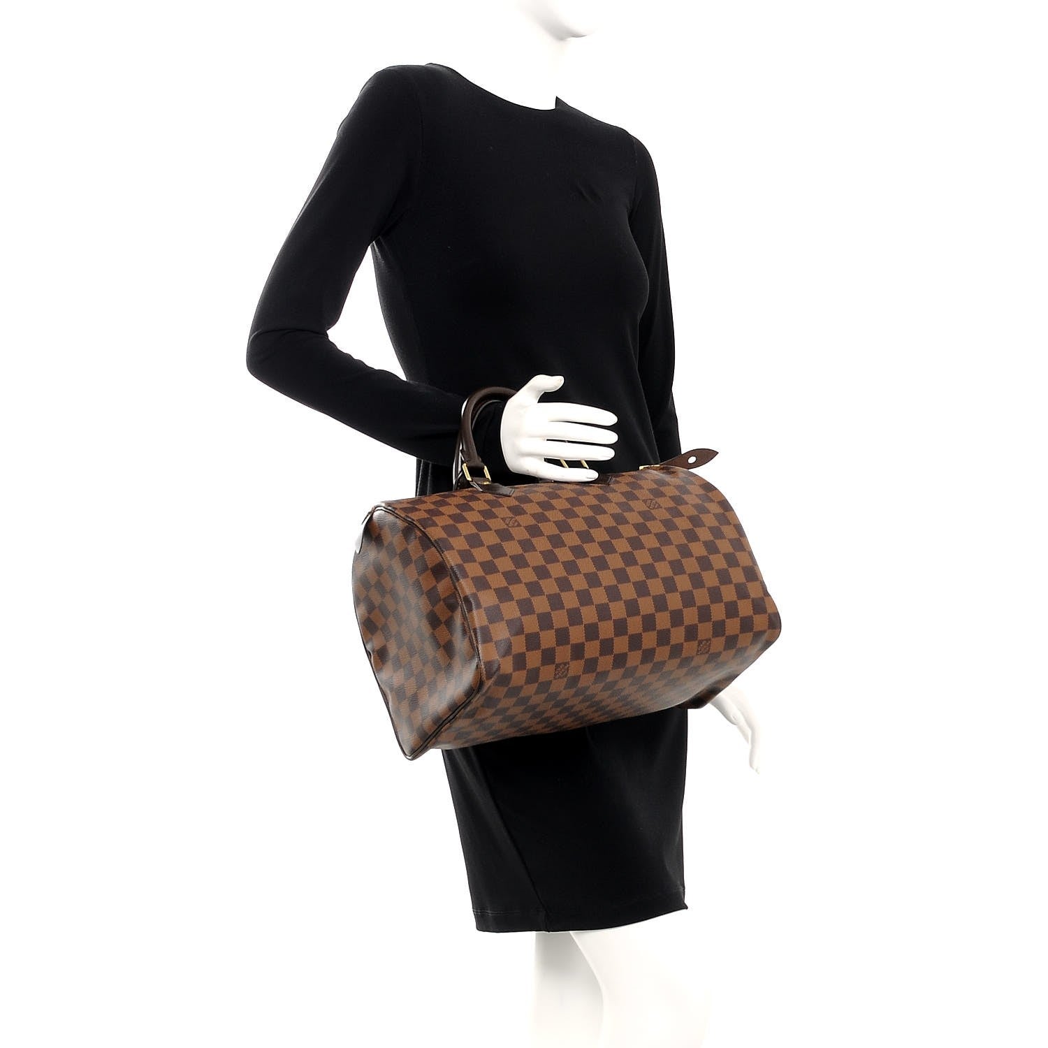 Louis Vuitton Damier Ebene Speedy 35 2 of 9