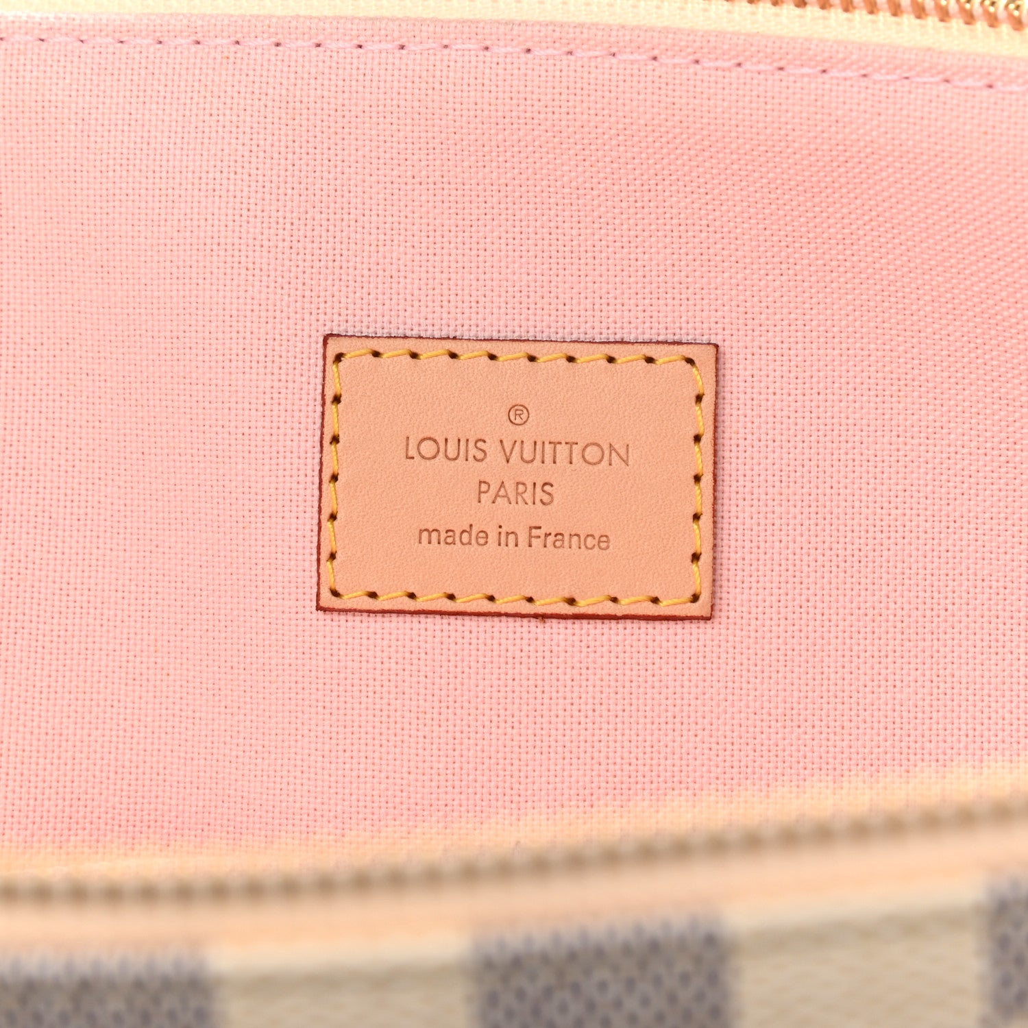 Louis Vuitton Damier Azur Iena MM 6 of 10