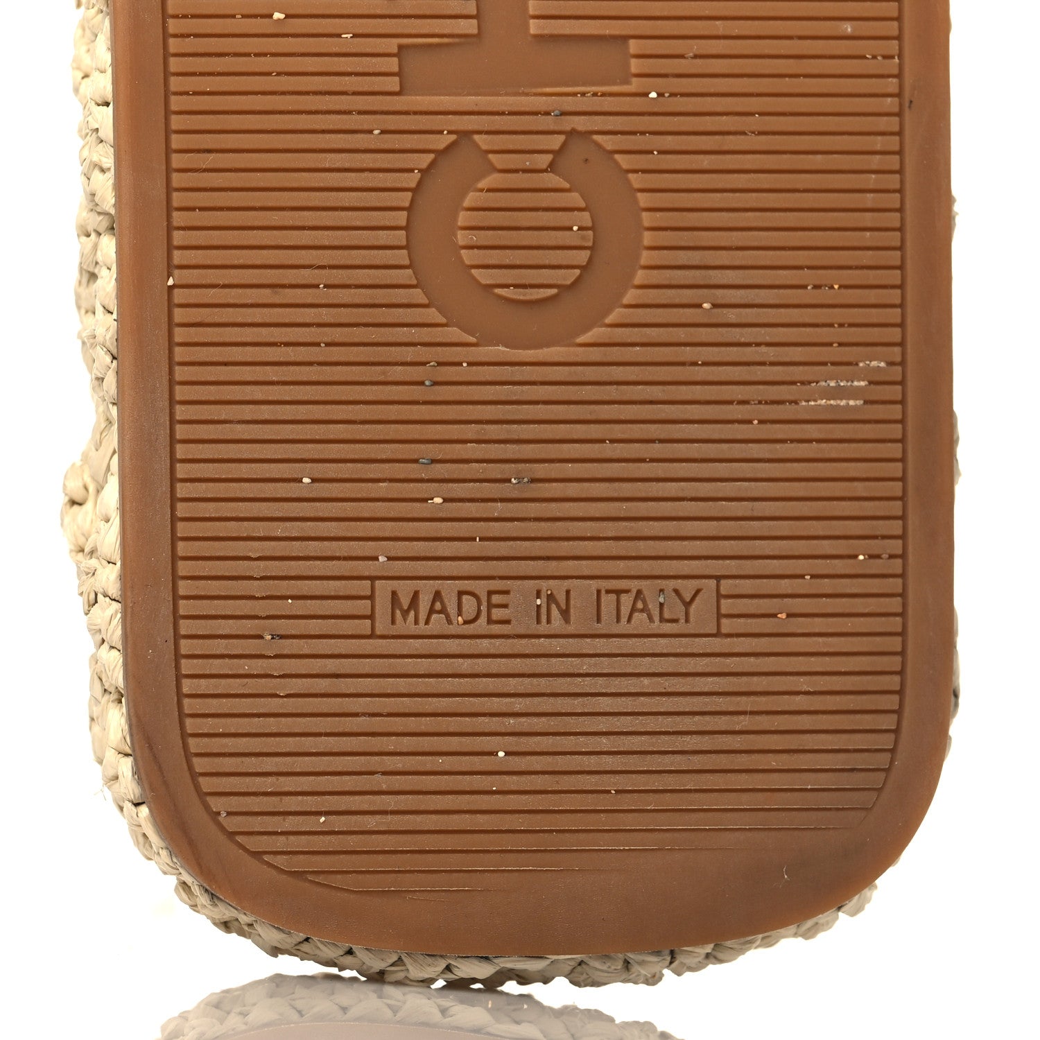 Chanel Cord Braided CC Mules 35 Light Beige 6 of 8