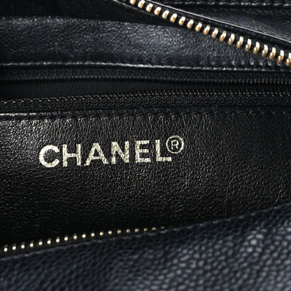 Chanel Caviar Quilted Petit Timeless Tote PTT Black 6 of 9