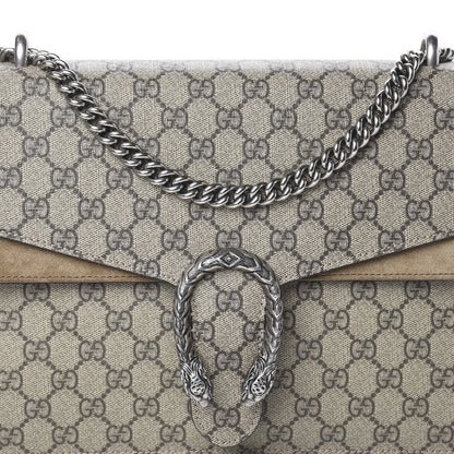 Gucci GG Supreme Monogram Medium Dionysus Shoulder Bag Taupe 6 of 8