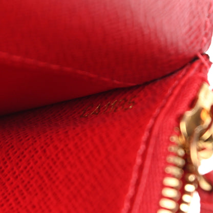 Louis Vuitton Damier Ebene Insolite Wallet Rouge 7 of 9