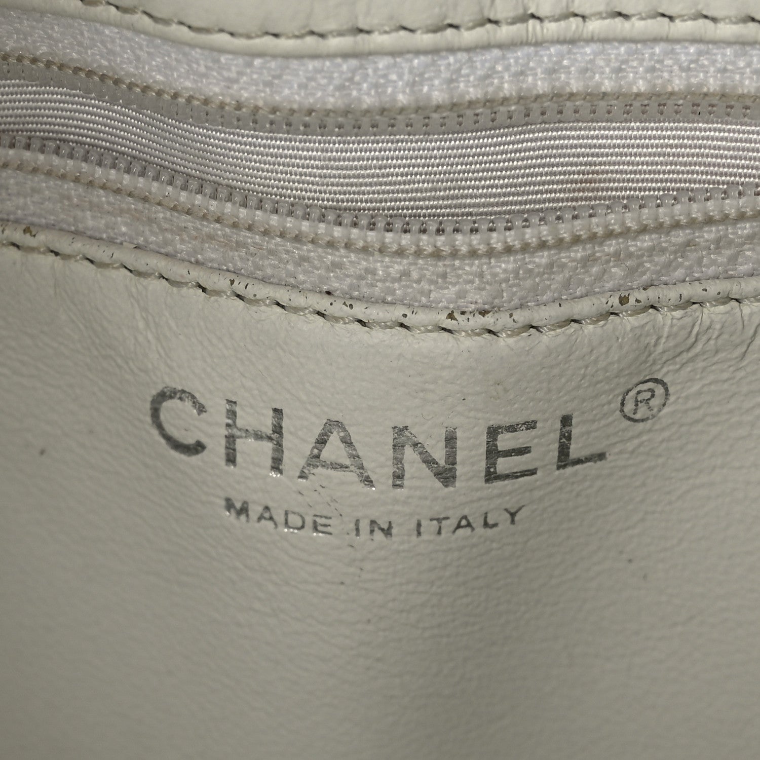 Chanel Caviar Quilted Medallion Tote White 6 of 12