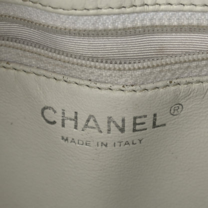 Chanel Caviar Quilted Medallion Tote White 6 of 12