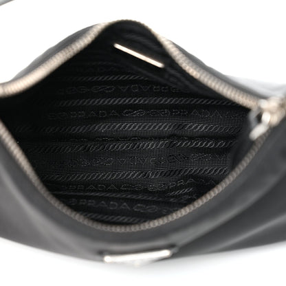 Prada Tessuto Nylon Saffiano Mini Re-Edition 2005 Bag Black 4 of 11