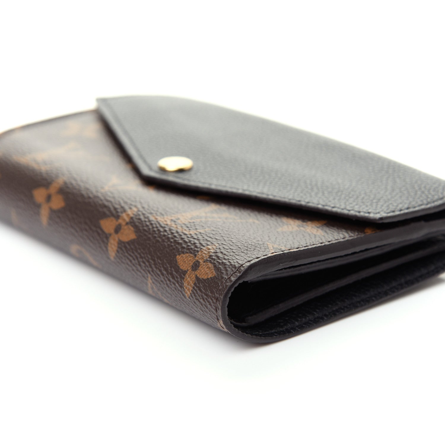 Louis Vuitton Monogram Pallas Compact Wallet Black 9 of 9