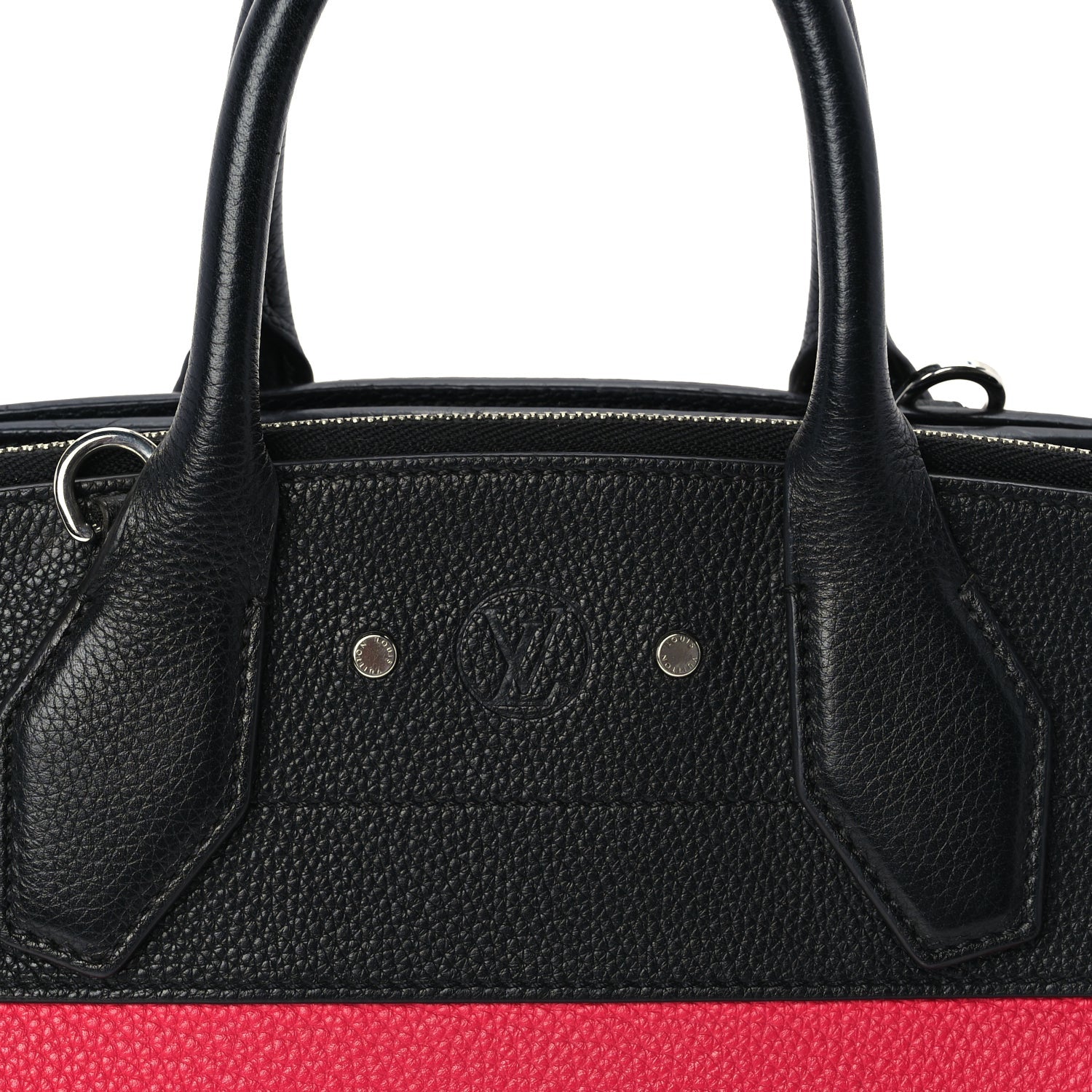 Louis Vuitton Taurillon City Steamer PM Black Fuchsia 6 of 8