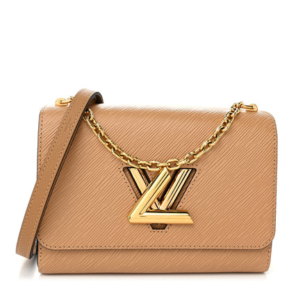 Louis Vuitton Epi Twist Shoulder Bag MM Camel 1 of 10