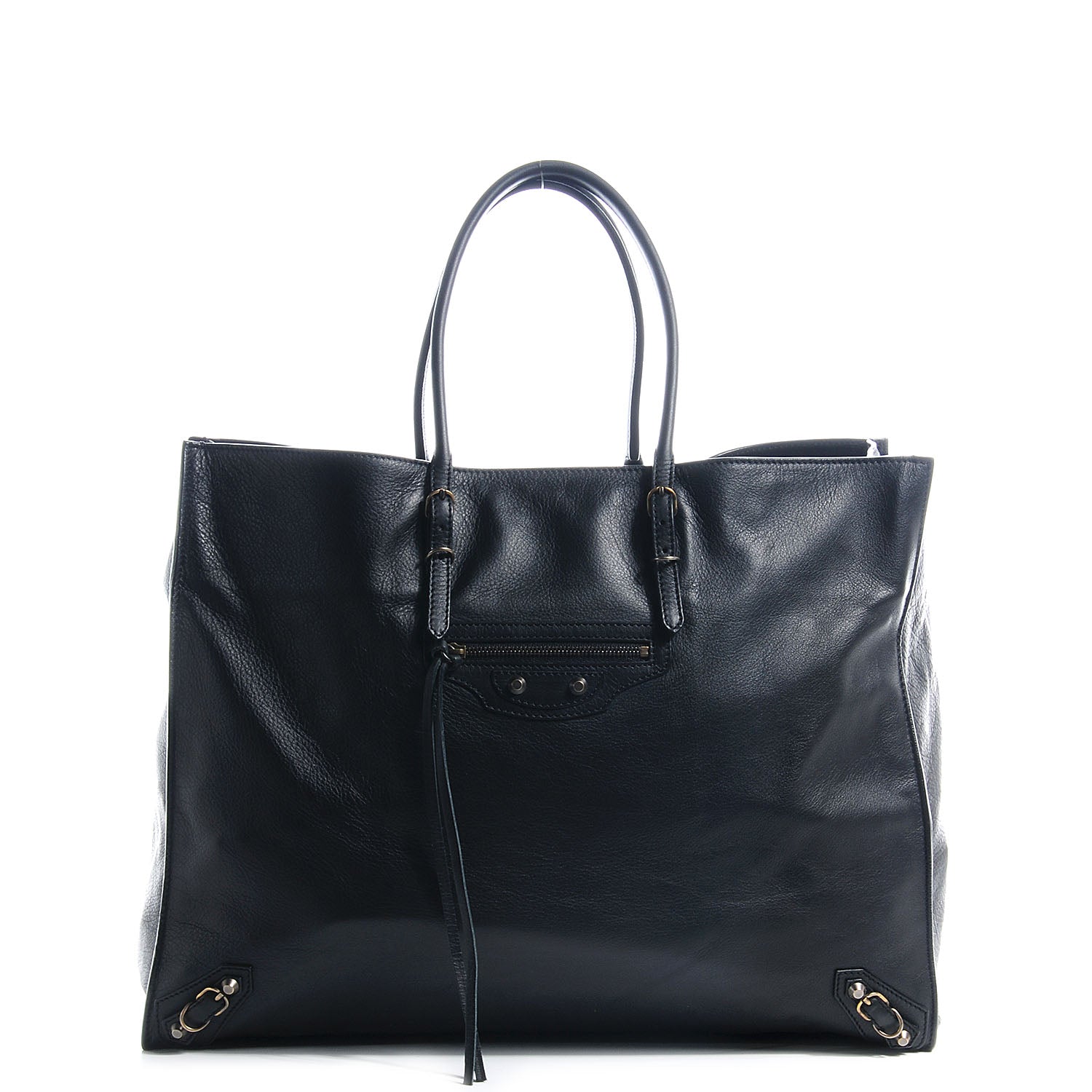 Balenciaga Supple Calfskin Papier A4 Tote Black 1 of 7