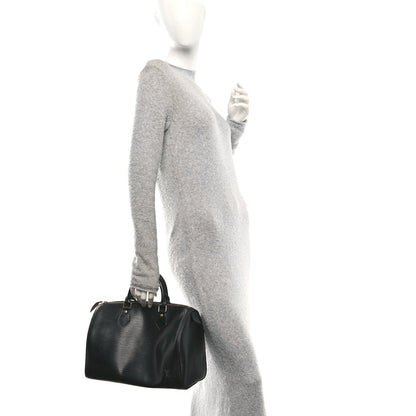 Louis Vuitton Epi Speedy 30 Black 2 of 7