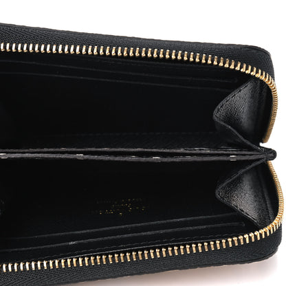 Louis Vuitton Monogram Giant Jungle Zippy Coin Purse Black 4 of 5