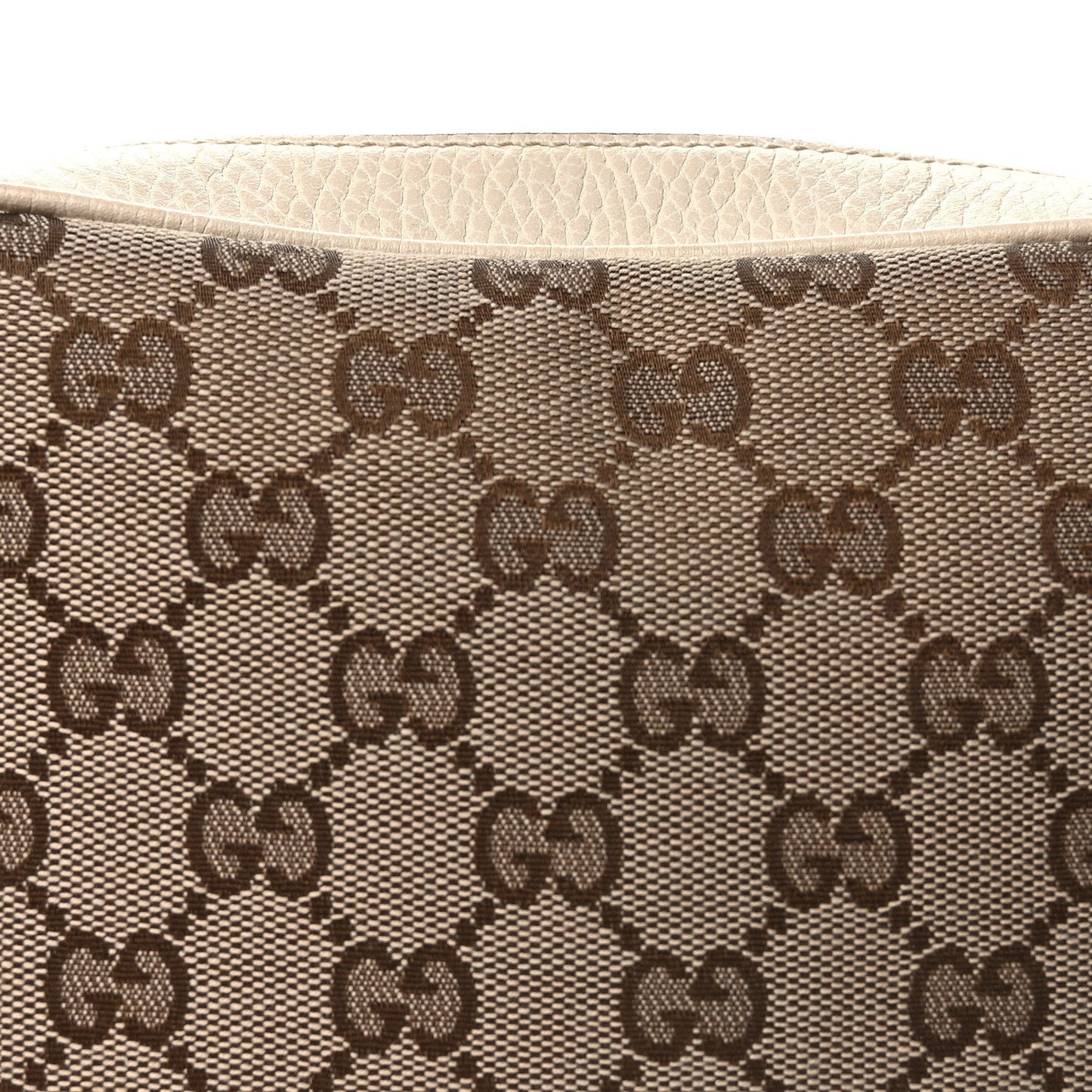 Monogram Dollar Calfskin Mini Bree Messenger Bag  Beige Ebony Avoire