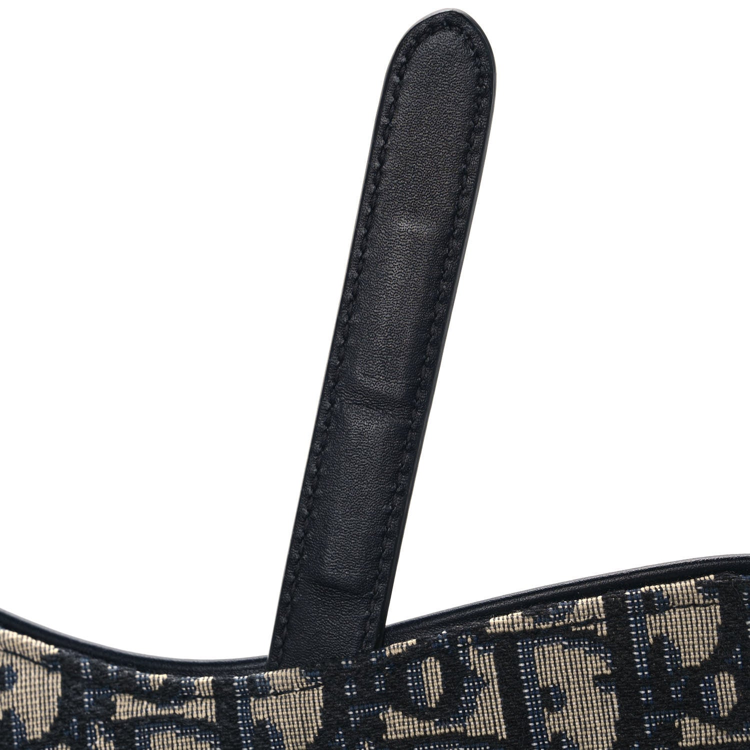 Christian Dior Oblique Saddle Bag Blue 13 of 14