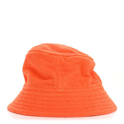Hermes Cotton Eden Bucket Hat 56 Geranium 1 of 9