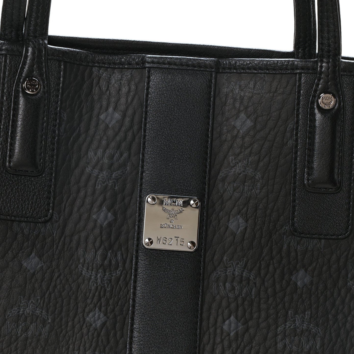 Visetos Large Liz Reversible Shopper Tote Black