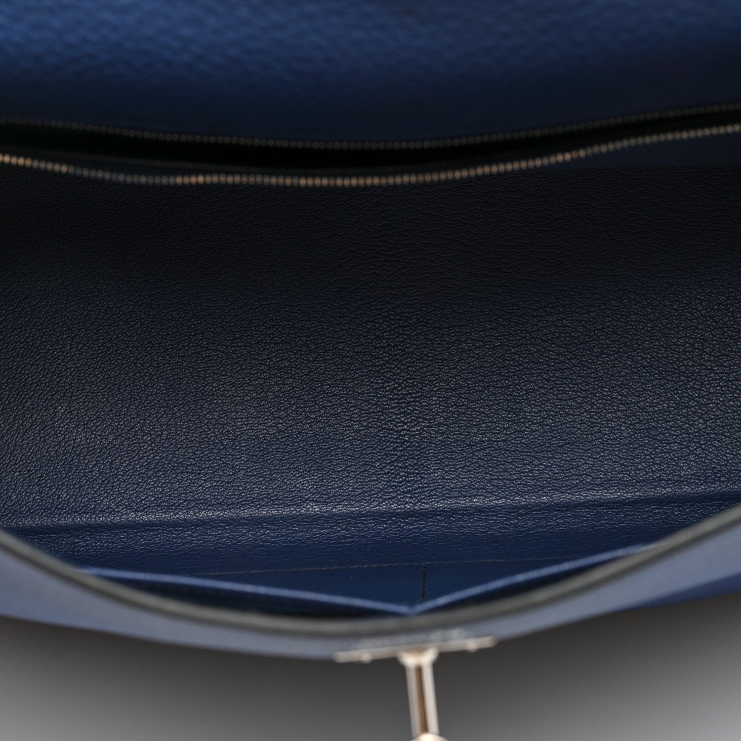 Hermes Togo Kelly Retourne 35 Bleu Brighton 5 of 10