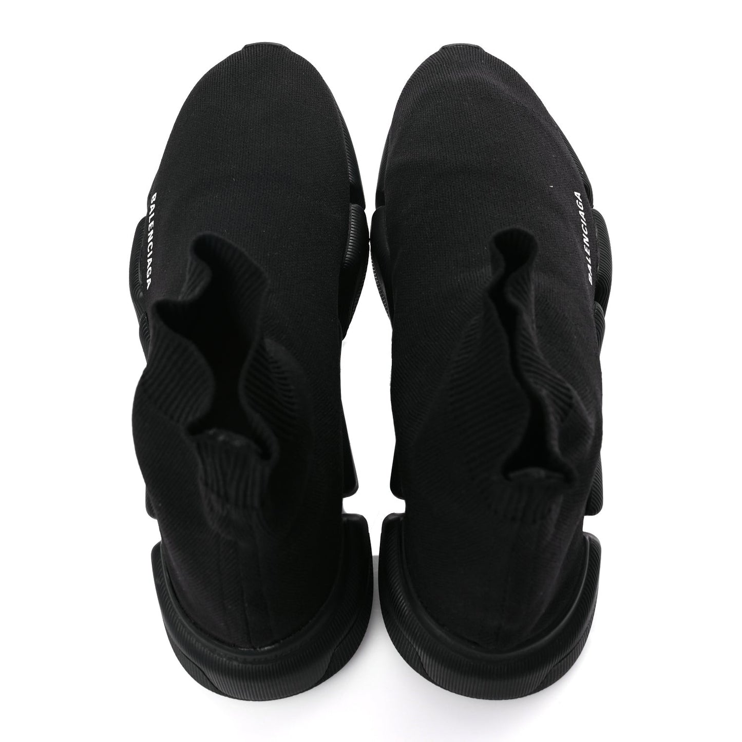 Technical 3D Recycled Knit Mens Speed 2.0 Sneakers Monocolor 43 Black