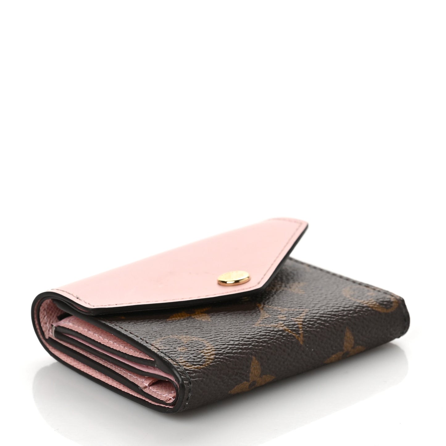 Monogram Zoe Wallet Rose Ballerine