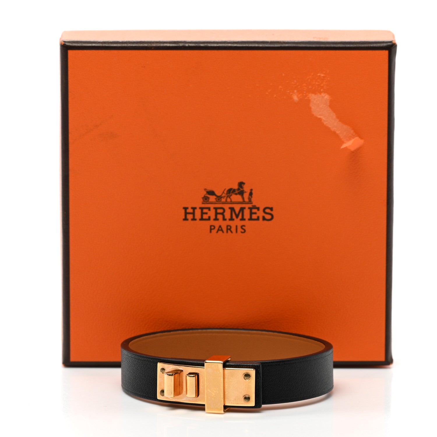 Hermes Swift Mini Dog Bracelet T2 Black 6 of 6