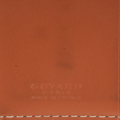 Goyard Goyardine Saint Marc Folding Card Case Black 6 of 7