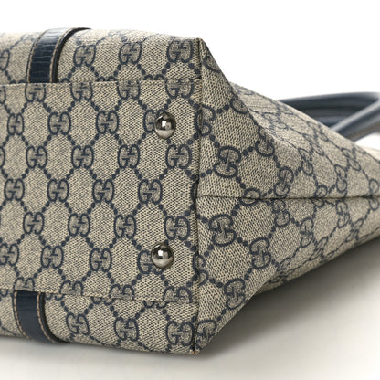 Gucci GG Plus Monogram Medium Joy Tote Navy 10 of 12
