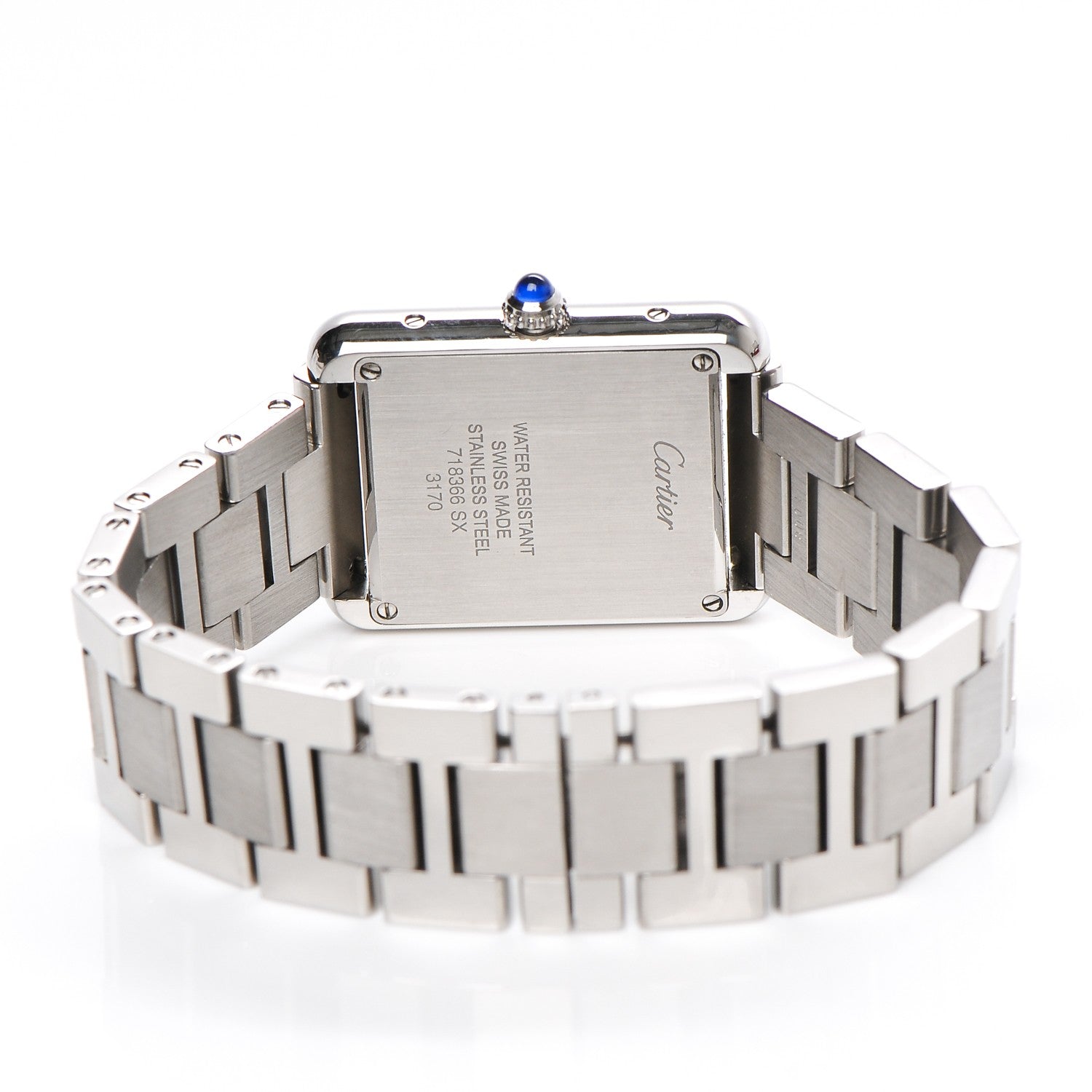 Cartier Stainless Steel 24mm Tank Solo Quartz Watch 8 of 13