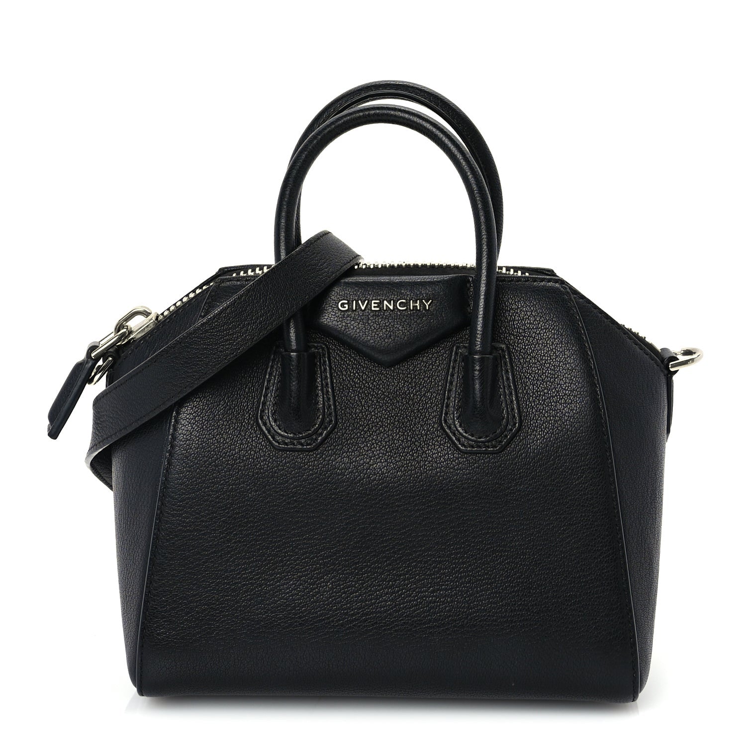 Givenchy Sugar Goatskin Mini Antigona  Black 1 of 8