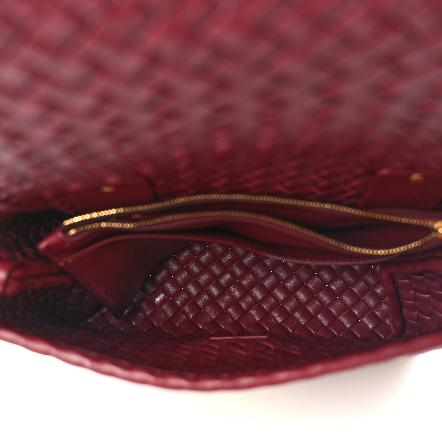 Bottega Veneta Nappa Intrecciato Patti Top Handle Bag Barolo 4 of 8
