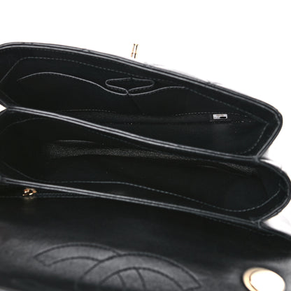 Chanel Lambskin Quilted Small Trendy CC Dual Handle Flap Bag Black 6 of 17