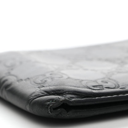 Gucci Guccissima Bi-Fold Wallet Black 10 of 14