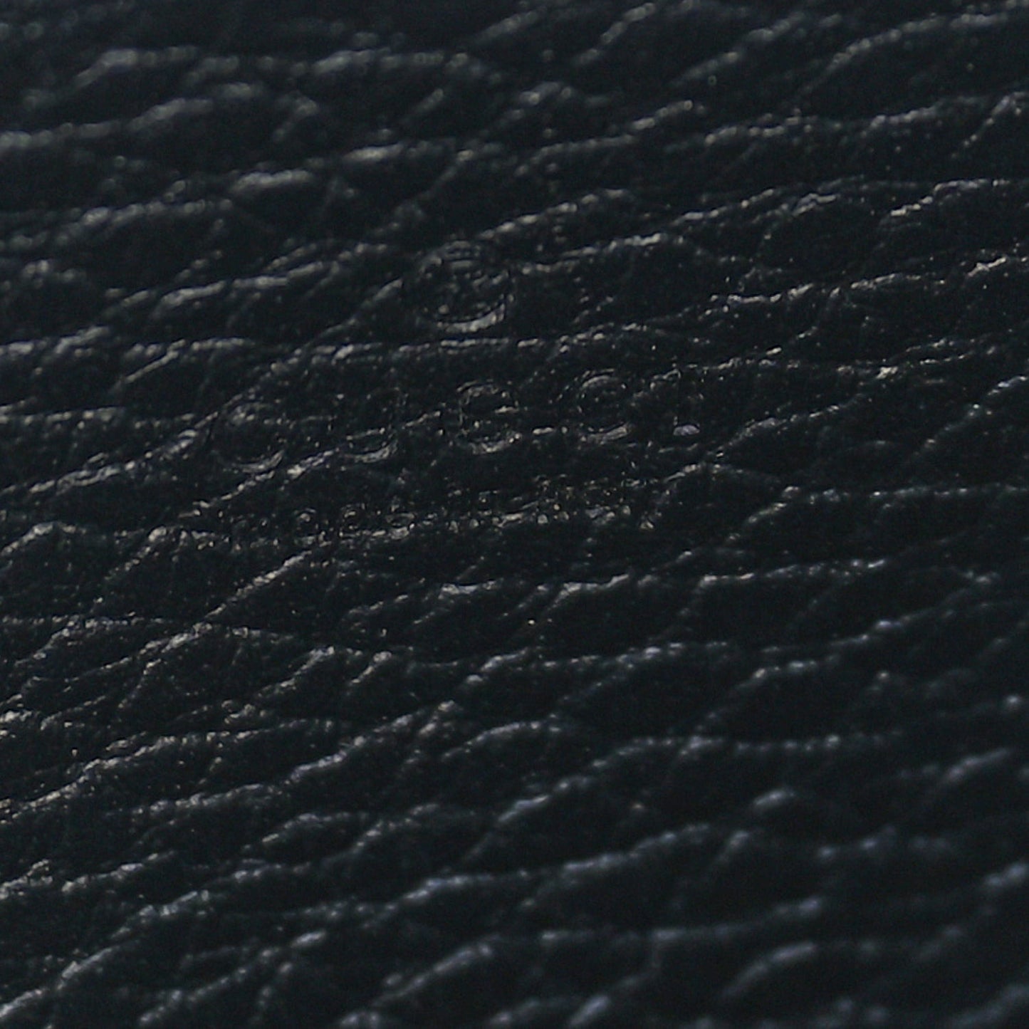 Dollar Calfskin Crystal Mini Dionysus Chain Wallet  Black