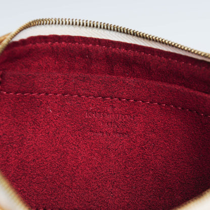 Louis Vuitton Monogram Multicolor Kate Clutch White 6 of 8