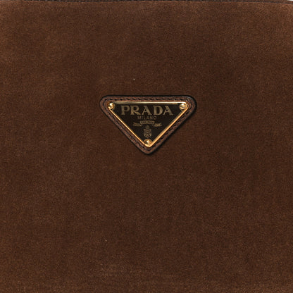 Prada Camoscio Medium Darling Shoulder Bag Cocoa Brown 8 of 10