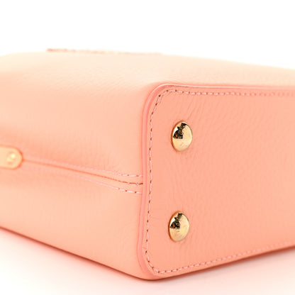 Louis Vuitton Taurillon Ayers Capucines Mini Coral 8 of 10